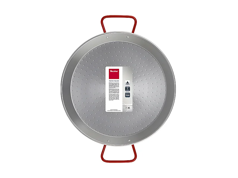 Metaltex Paellera Acero Pulido 30 cms 4 raciones