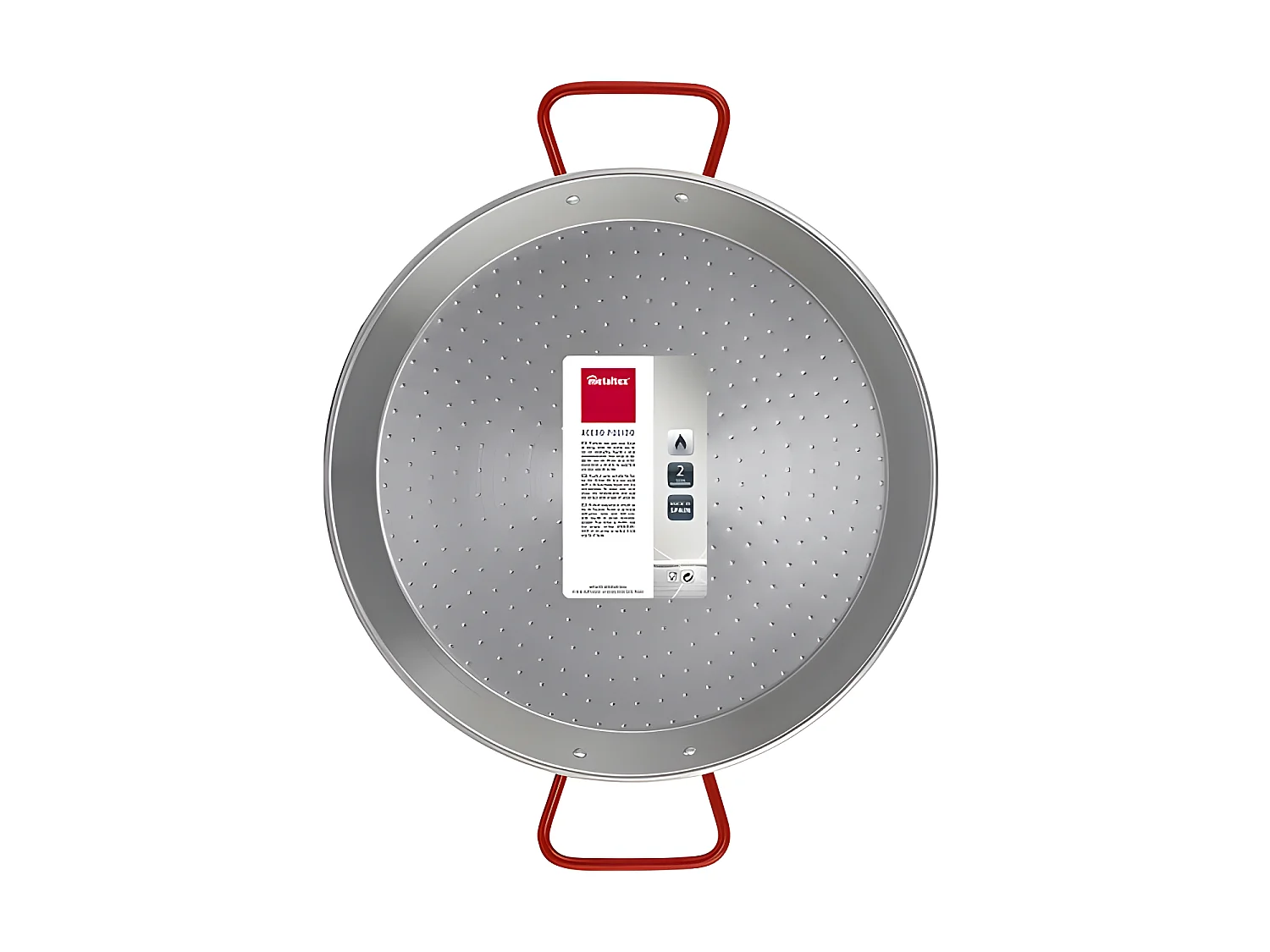 Metaltex Paellera Acero Pulido 30 cms 4 raciones