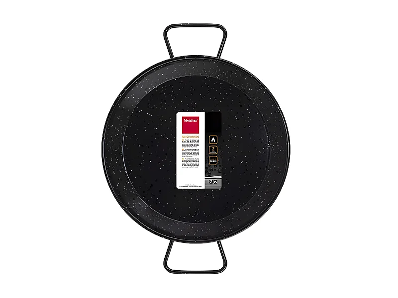 Metaltex Paellera Acero Esmaltado Vitrificado 26 cms 2 Raciones