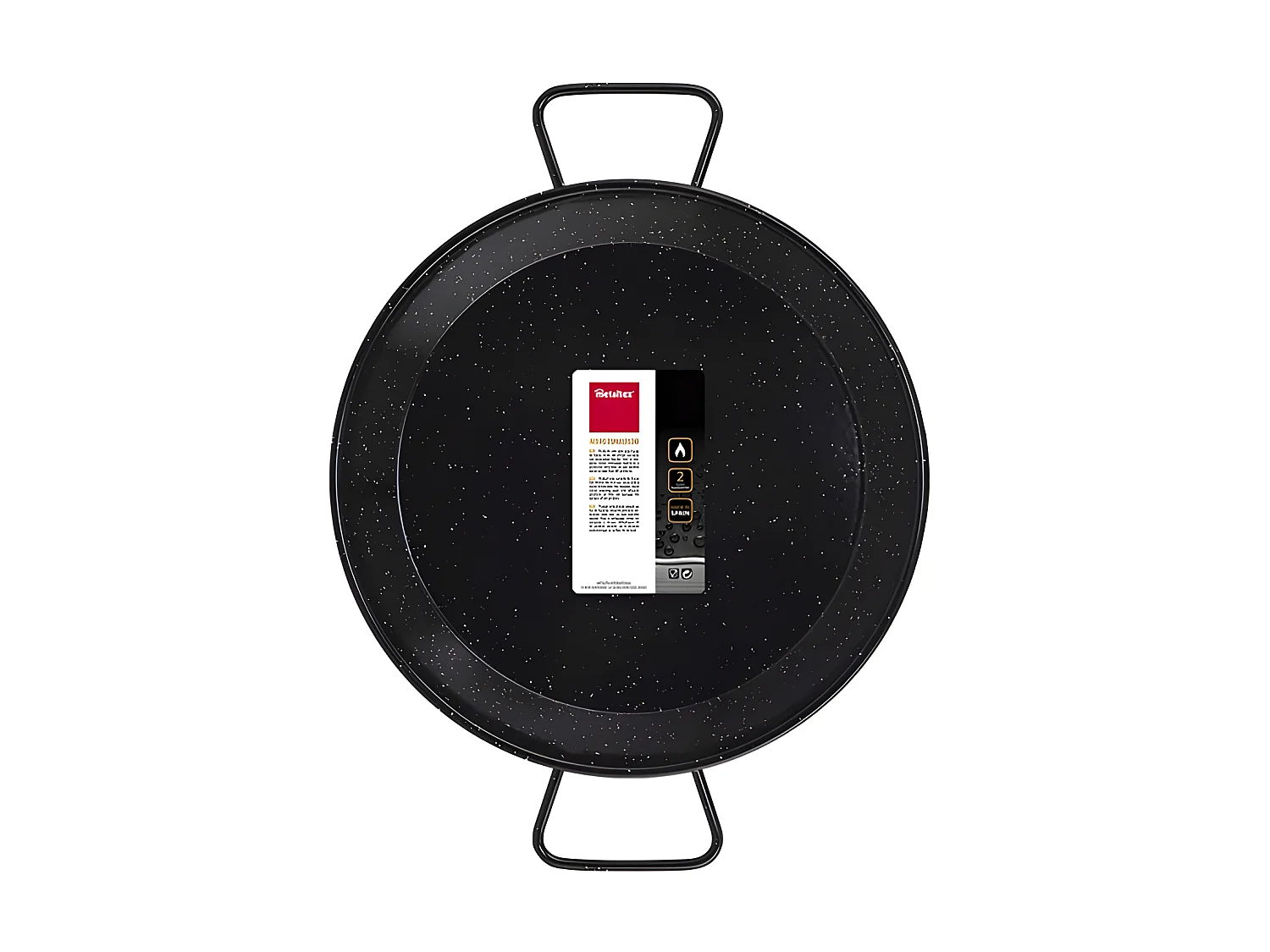 Metaltex Paellera Acero Esmaltado Vitrificado 34 cms 6 raciones