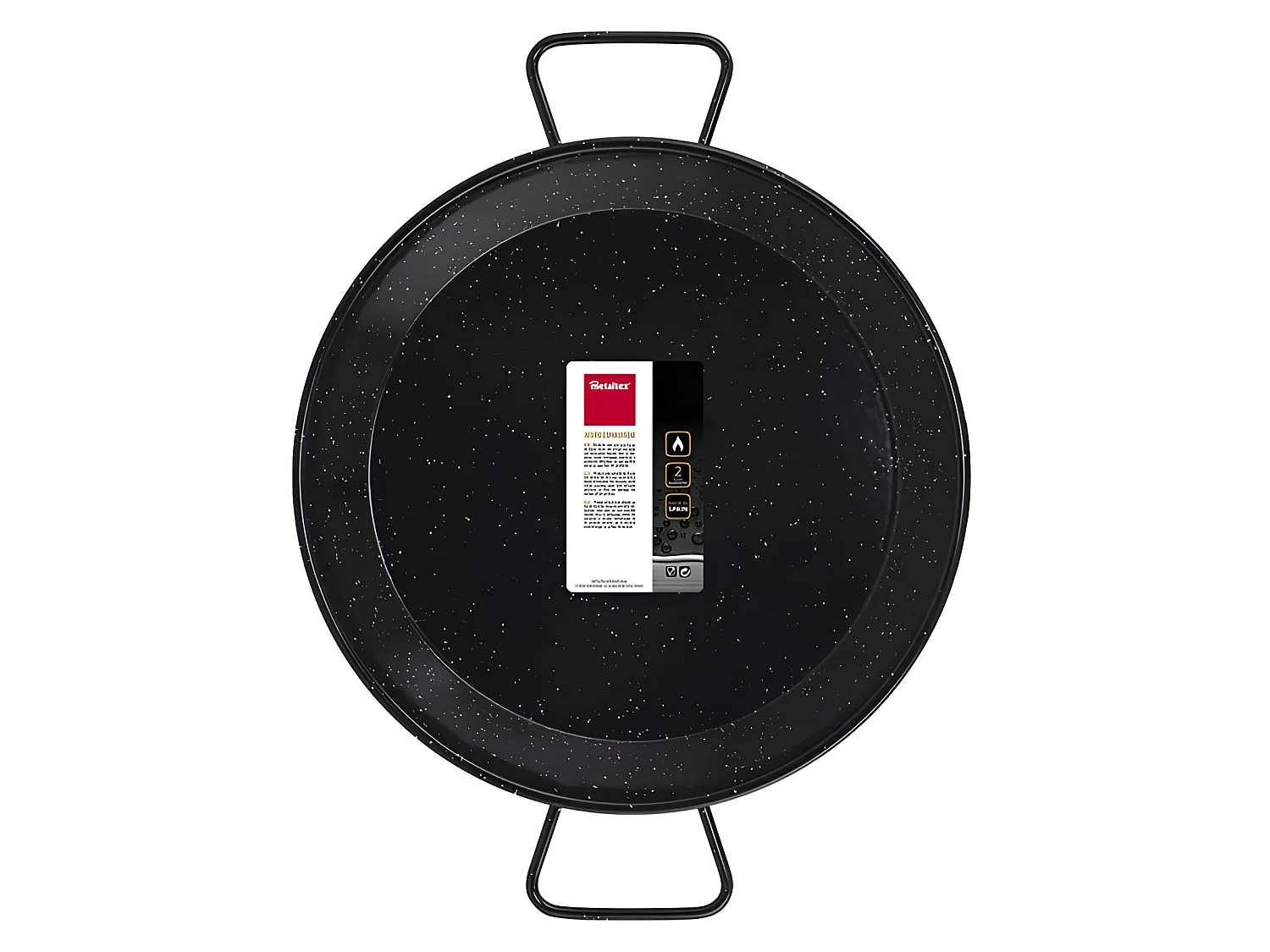 Metaltex Paellera Acero Esmaltado Vitrificado 42 cms 10 raciones