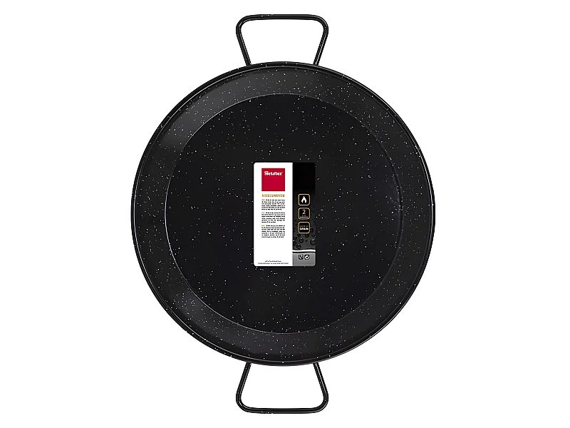 Metaltex Paellera Acero Esmaltado Vitrificado 42 cms 10 raciones