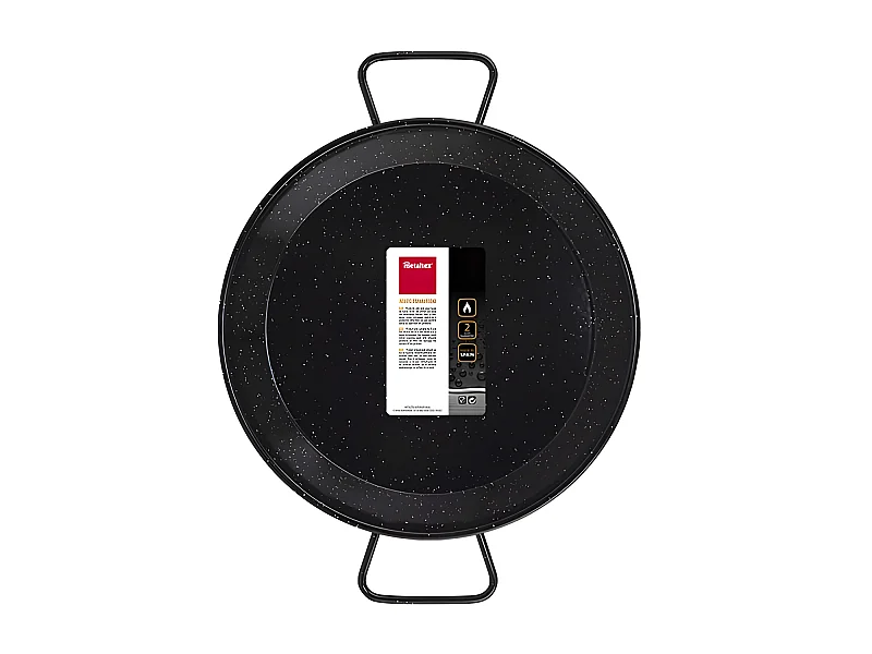 Metaltex Paellera Acero Esmaltado Vitrificado 28 cms 3 Raciones
