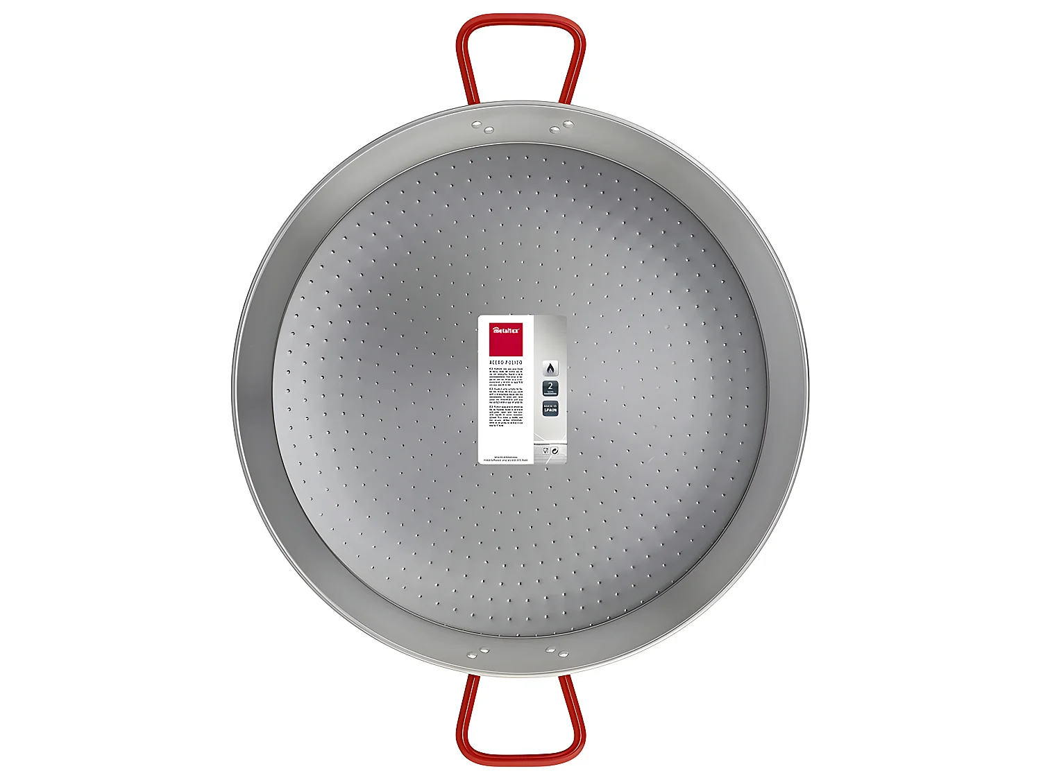 Metaltex Paellera Acero Pulido 70 cms 30 Raciones