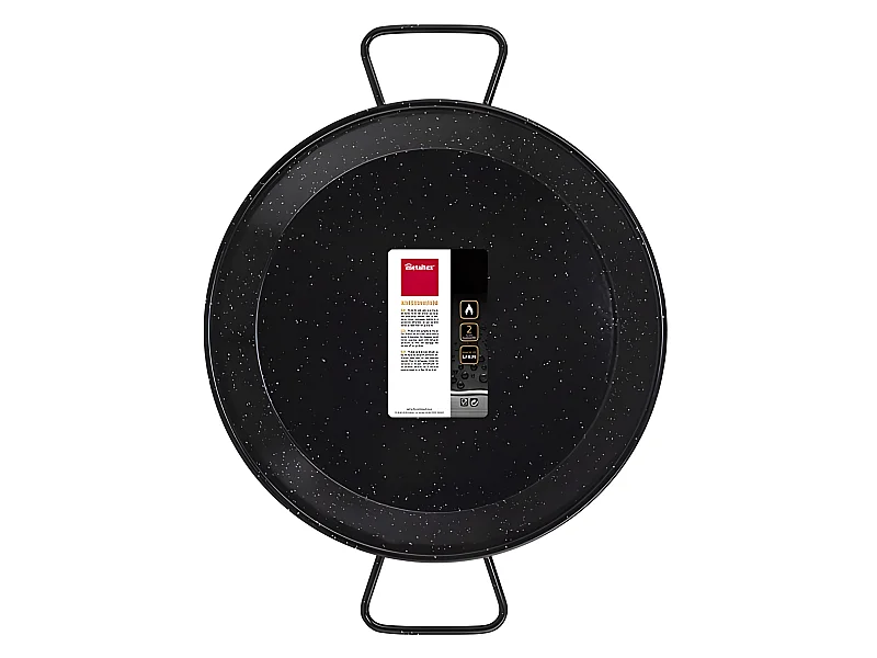 Metaltex Paellera Acero Esmaltado Vitrificado 36 cms 7 raciones