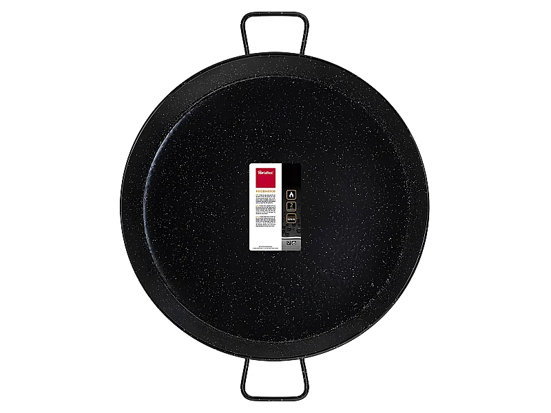 Metaltex Paellera Acero Esmaltado Vitrificado 60 cms 20 raciones