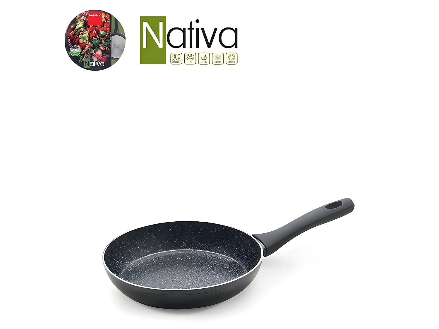 Metaltex Sartén Aluminio Forjado Línea NATIVA 18 cms