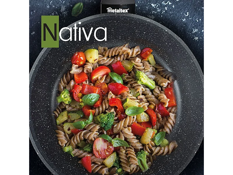 Metaltex Sartén Aluminio Forjado Línea NATIVA 18 cms