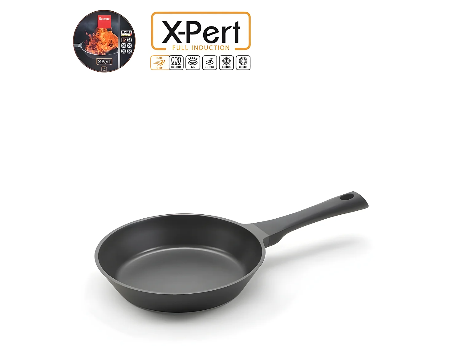 Metaltex Sartén Aluminio Fundido Línea XPERT 20 cms