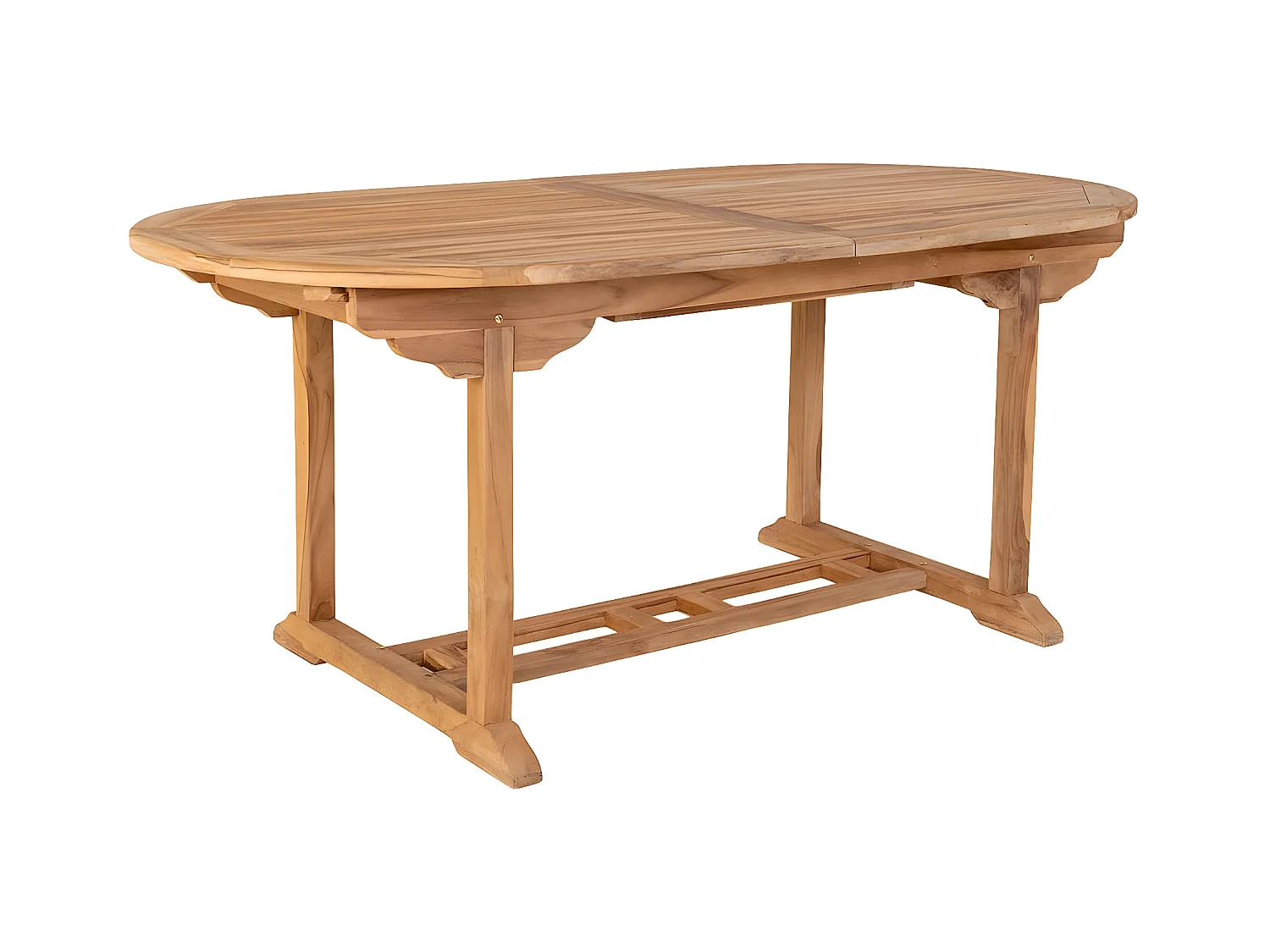 HORIZON - Table Allongeable 180-240cm en Teck