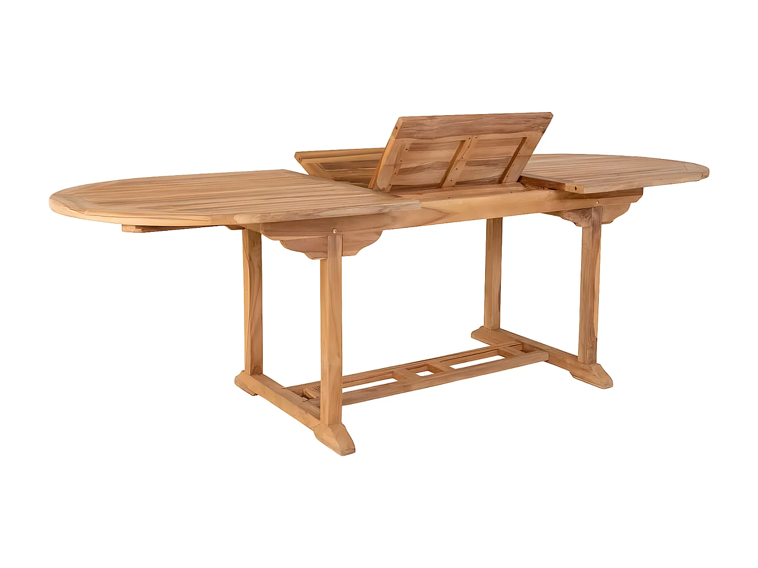 HORIZON - Table Allongeable 180-240cm en Teck