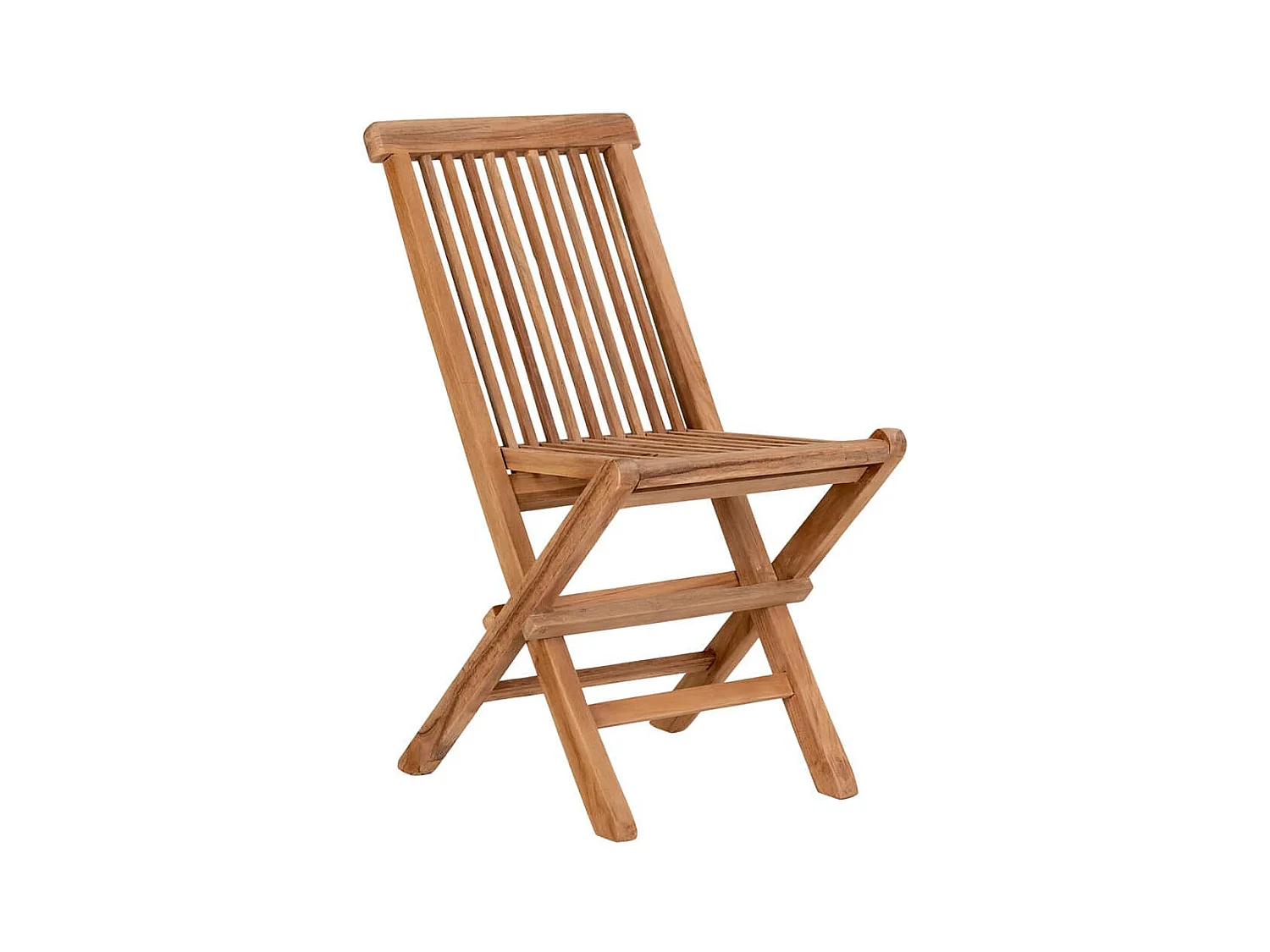JOVAK - Lot de 2 Chaises de Jardin pour Enfant en Teck