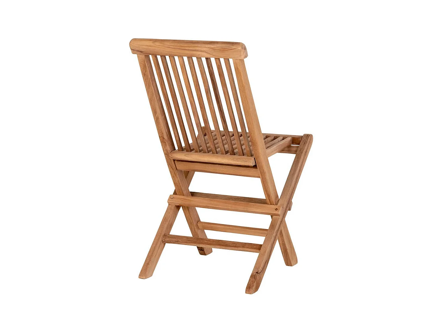 JOVAK - Lot de 2 Chaises de Jardin pour Enfant en Teck