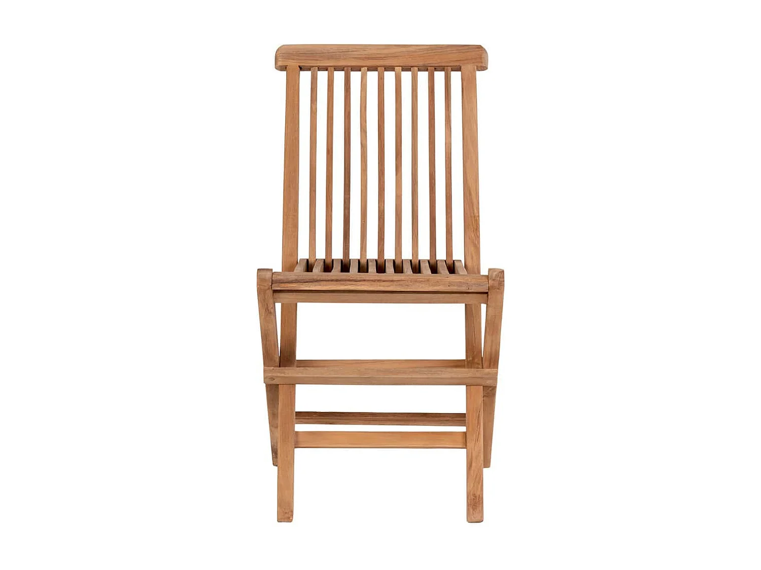 JOVAK - Lot de 2 Chaises de Jardin pour Enfant en Teck