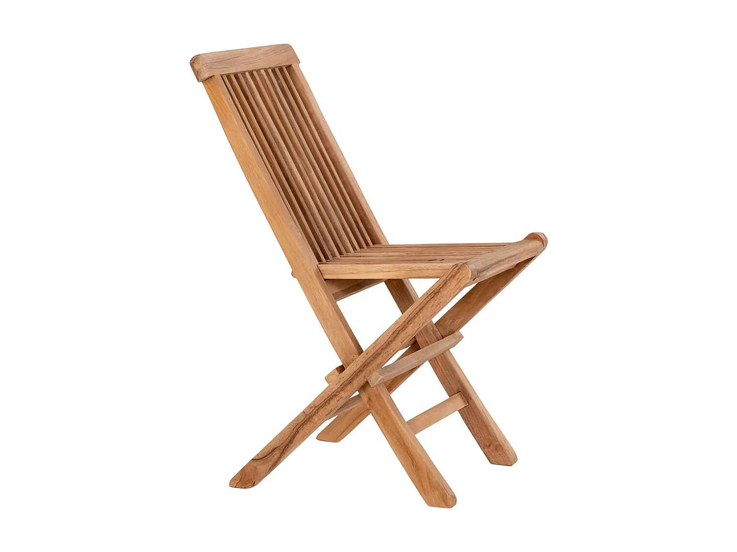 JOVAK - Lot de 2 Chaises de Jardin pour Enfant en Teck