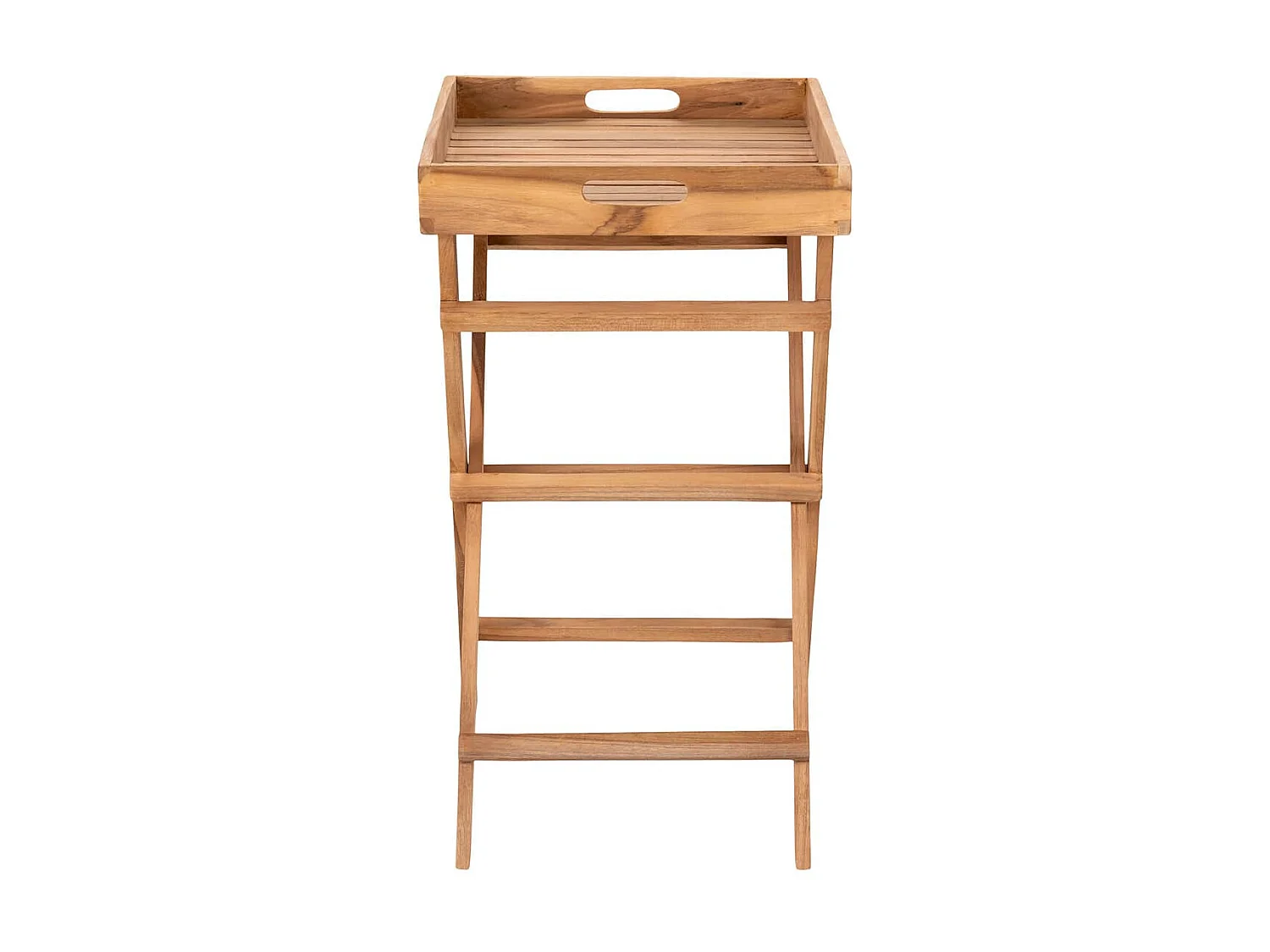 HORIZON - Table Basse d'Appoint H.49,5cm en Teck