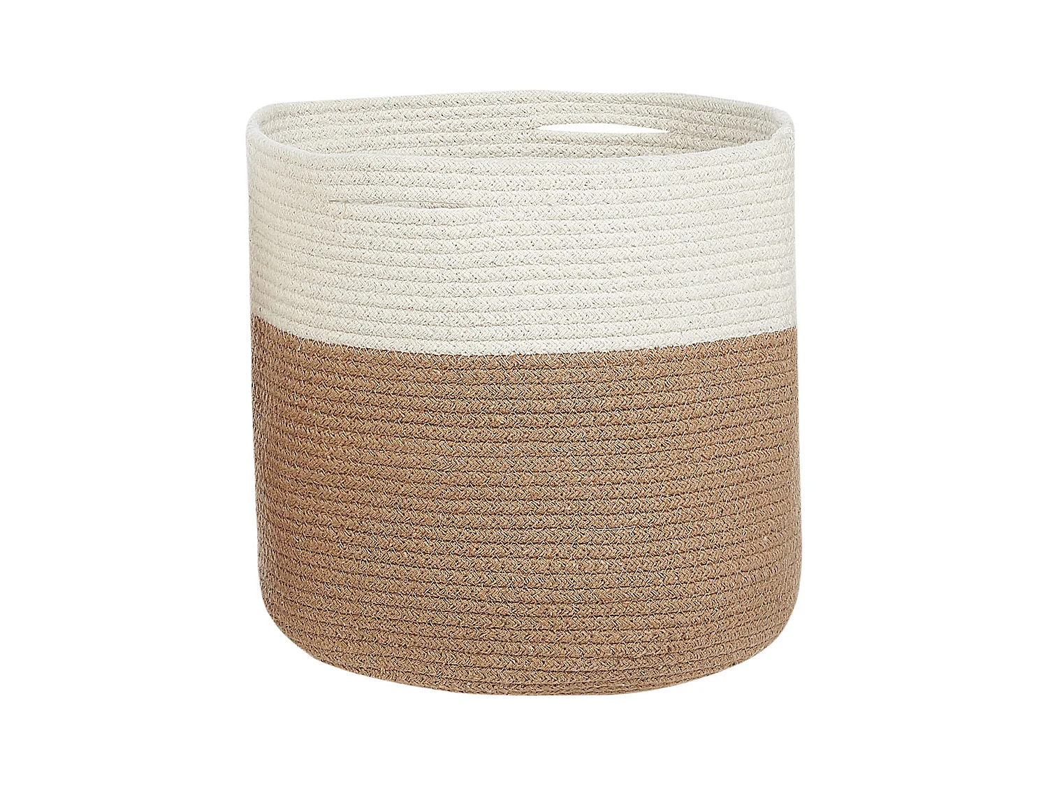 Conjunto de 2 cestas ARDESEN Algodón Natural