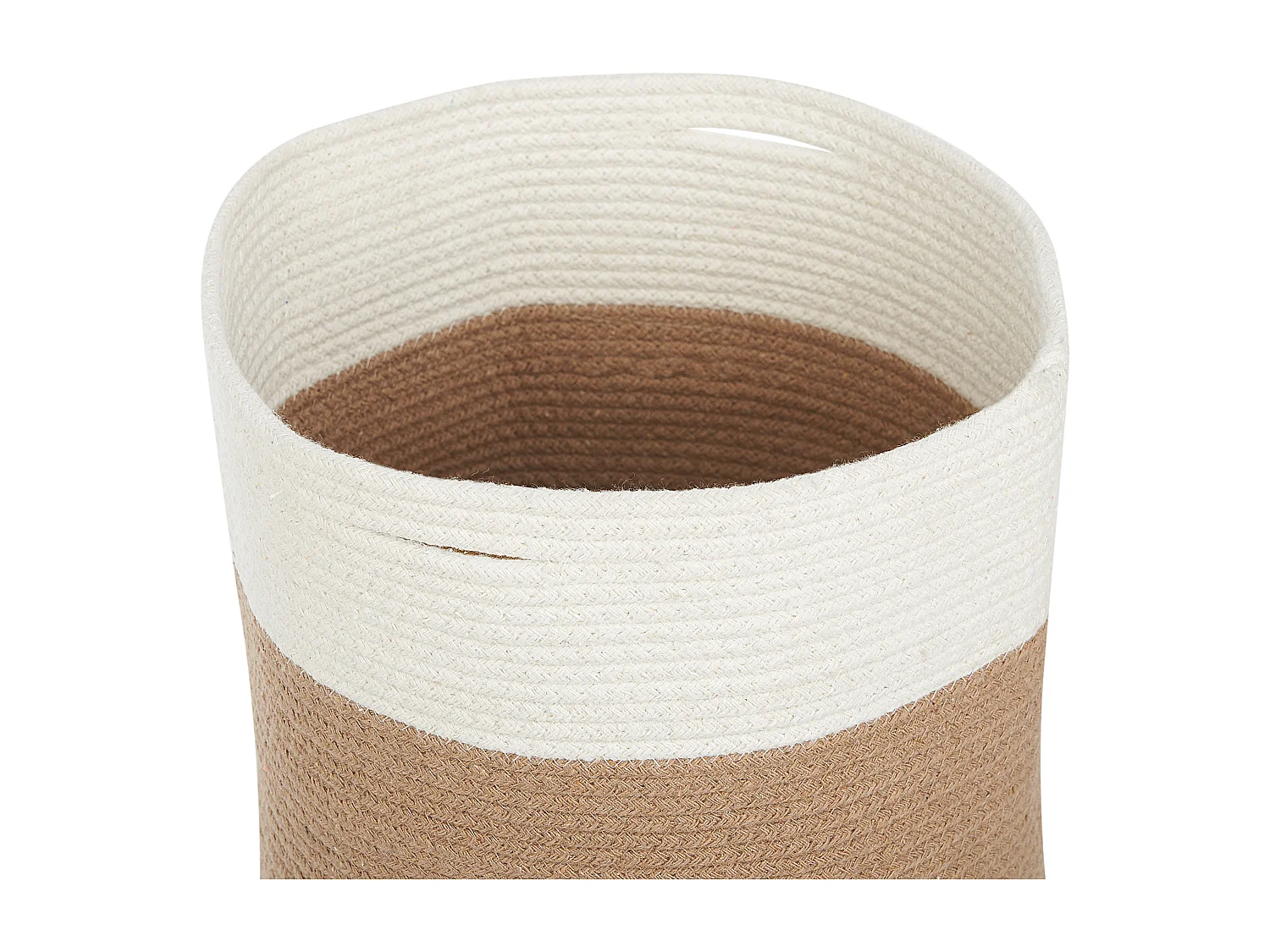 Lot de 2 paniers ARDESEN Coton Naturel