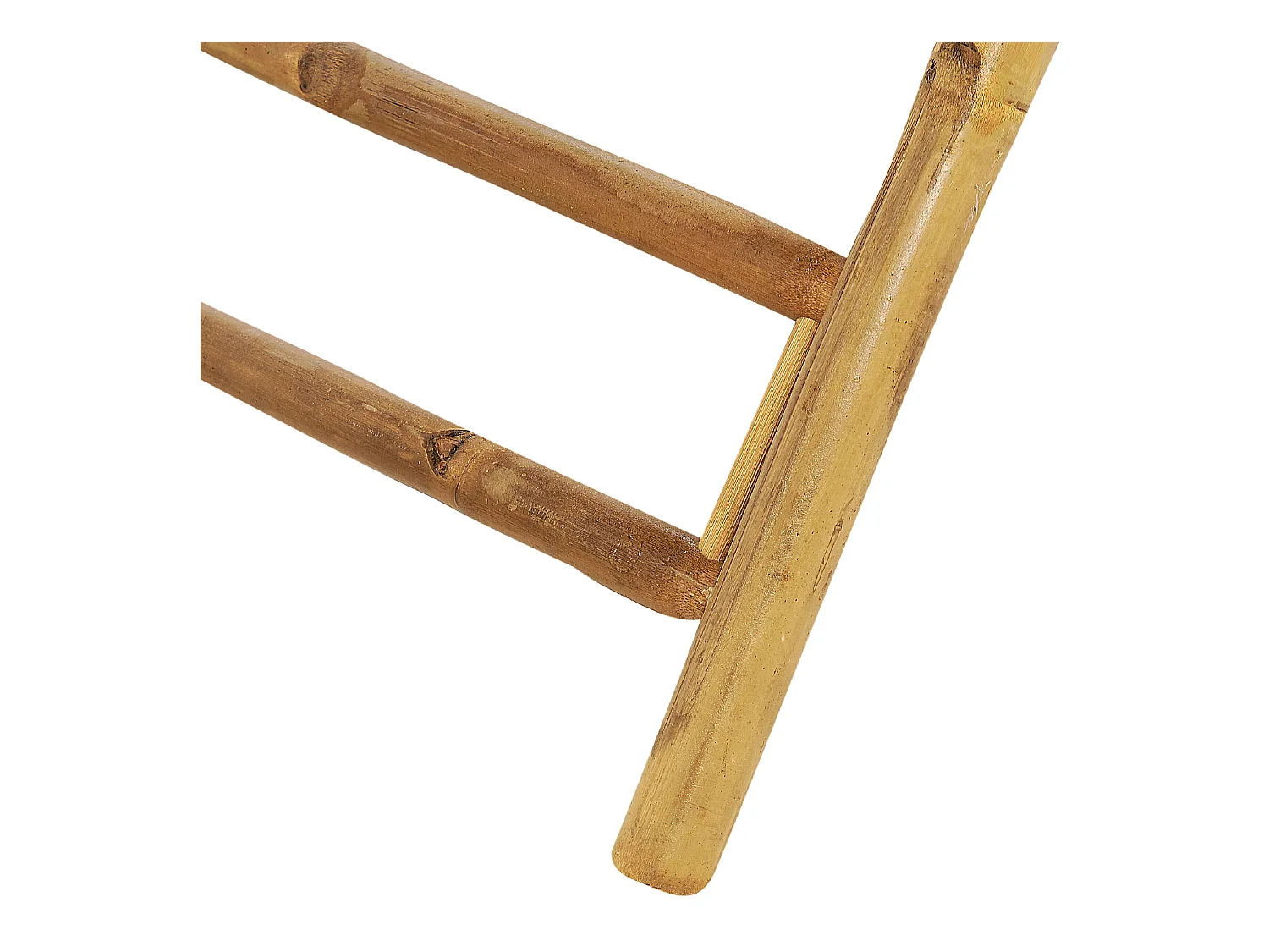 Bistrotafel MOLISE 85 cm 85 cm Bamboehout Lichtbruin