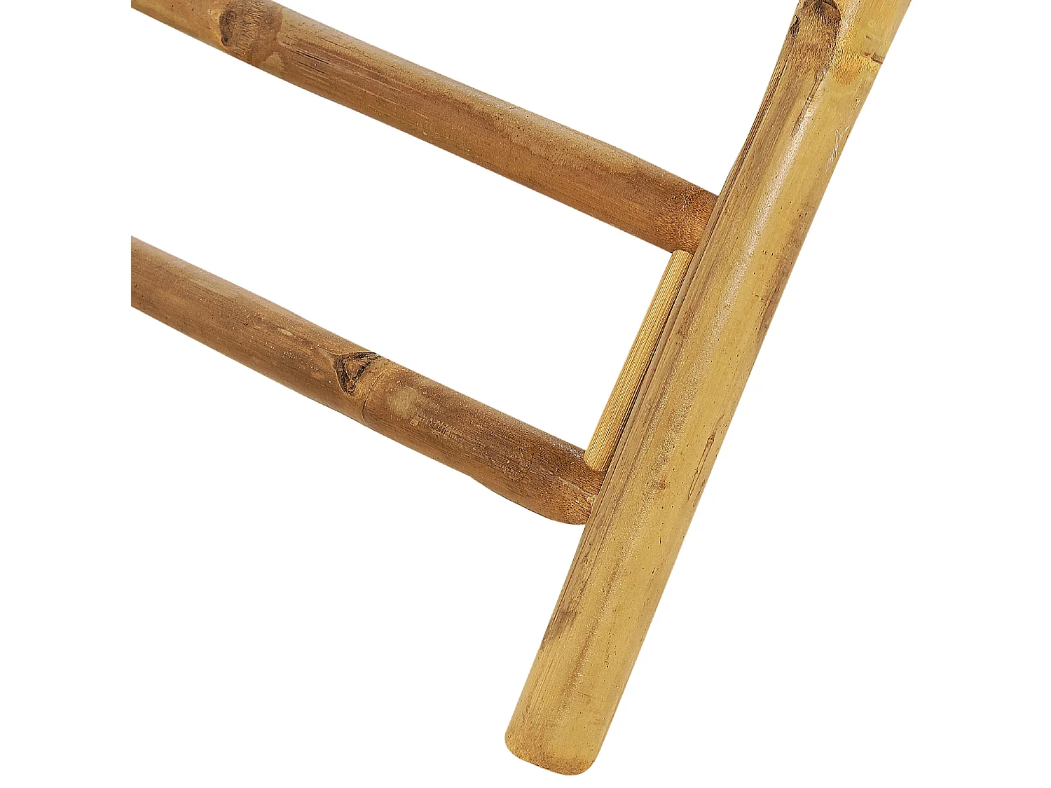 Stolik bistro MOLISE 85 cm 85 cm Drewno bambusowe Jasnobrązowy