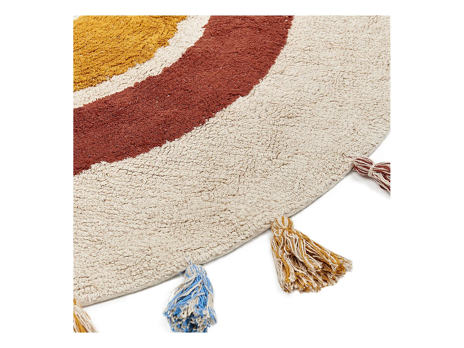 Tapis enfant YAGCI Multicolore ø 120 cm Coton