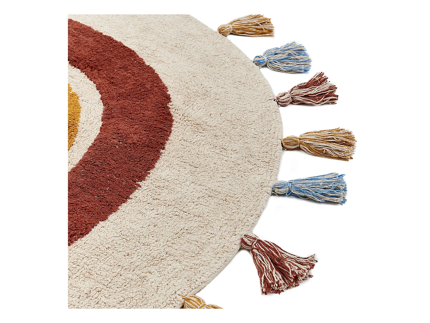 Tapis enfant YAGCI Multicolore ø 120 cm Coton