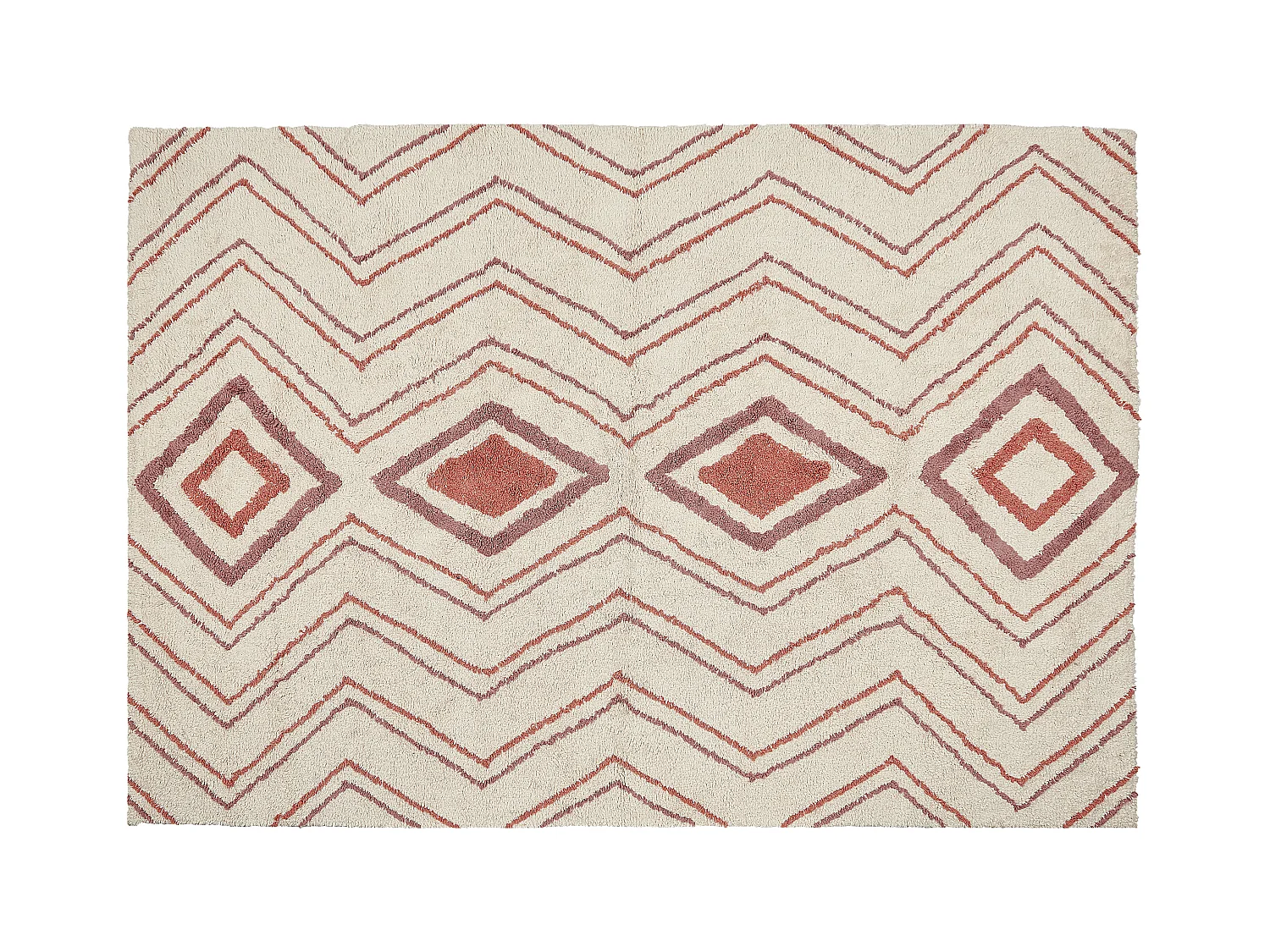 Tapis KASTAMONU Beige 160 x 230 cm Coton