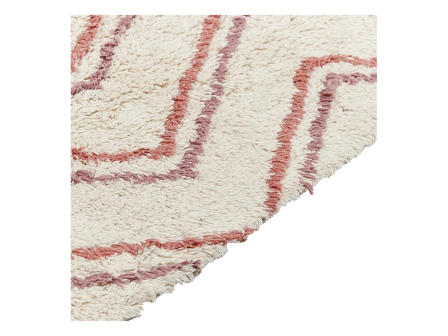 Tapis KASTAMONU Beige 80 x 150 cm Coton