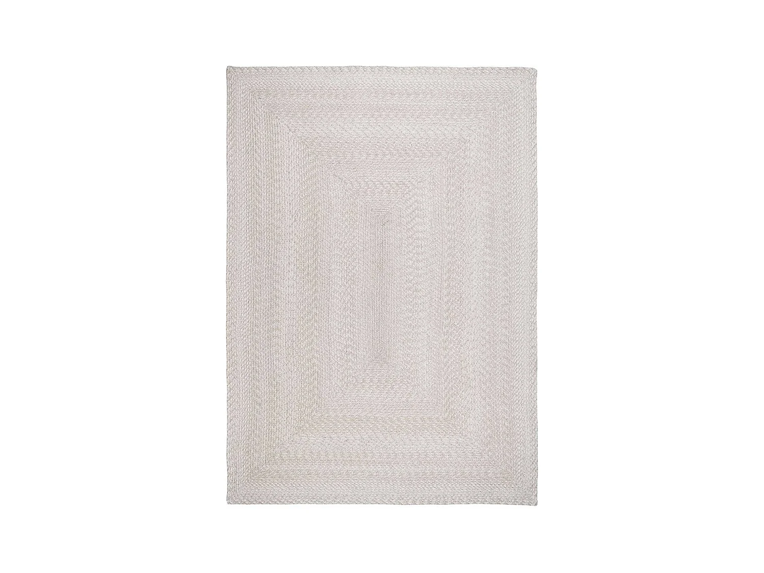SAO - Tapis Tressé 140x200cm Coloris Sable
