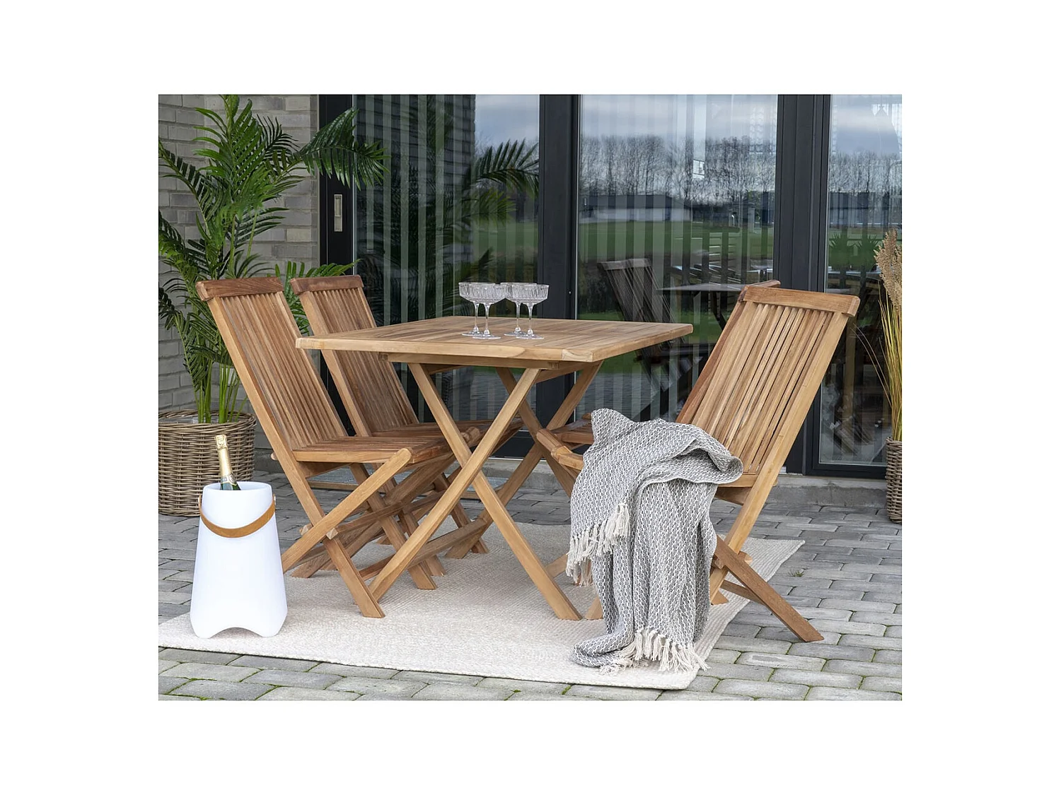 SAO - Tapis Tressé 140x200cm Coloris Sable