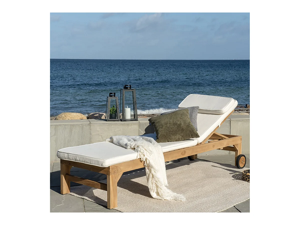 SAO - Tapis Tressé 140x200cm Coloris Sable