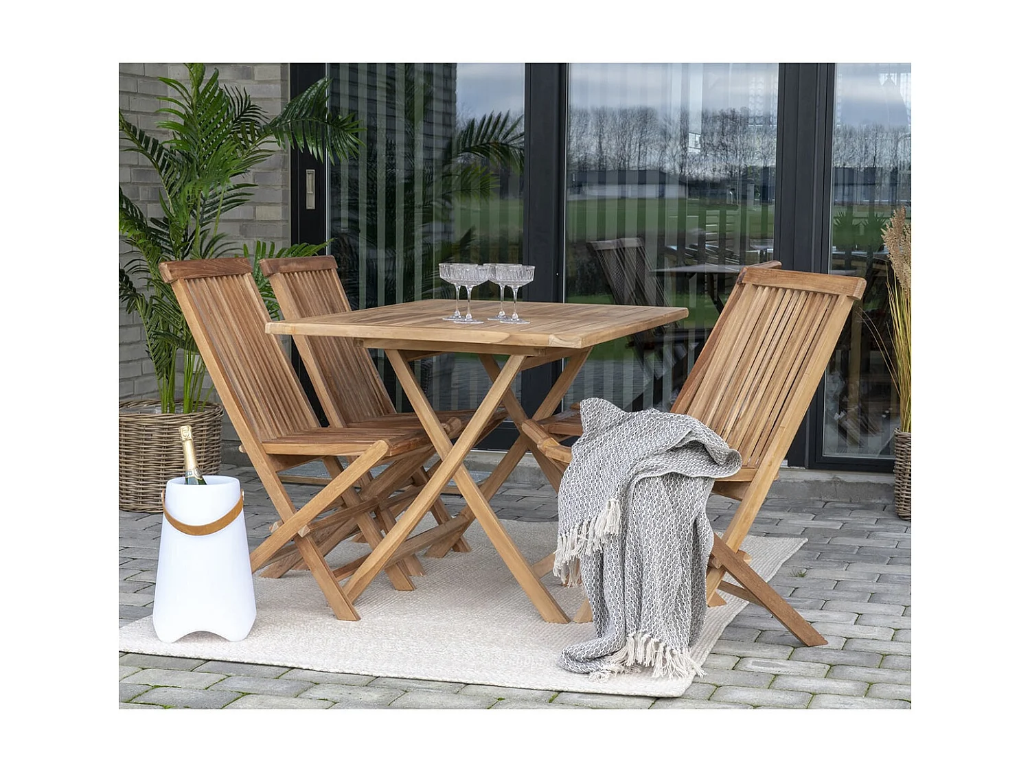 SAO - Tapis Tressé 140x200cm Coloris Sable