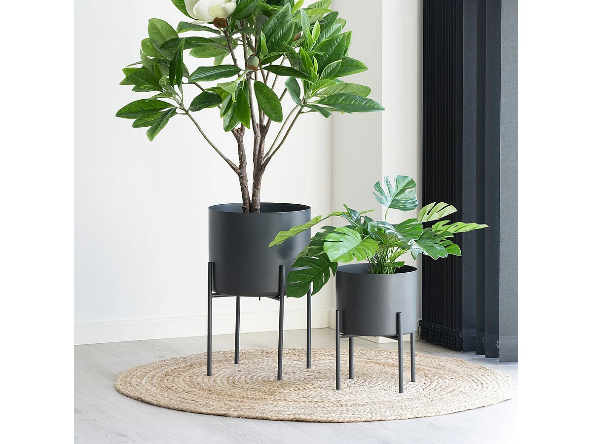 THANE - Tapis Rond Ø90cm en Fibre de Jute Naturel