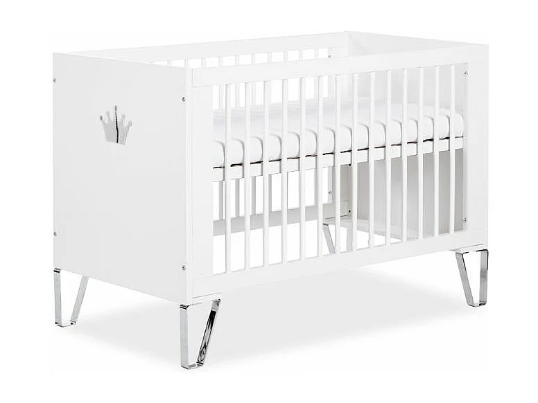 Lit bébé LittleSky by Klups Blanka Blanc