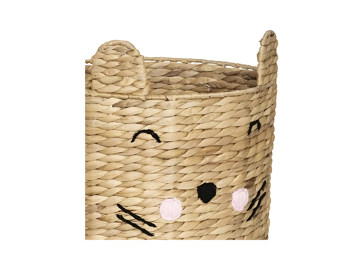 Panier de Rangement "Oreilles" 42cm Naturel