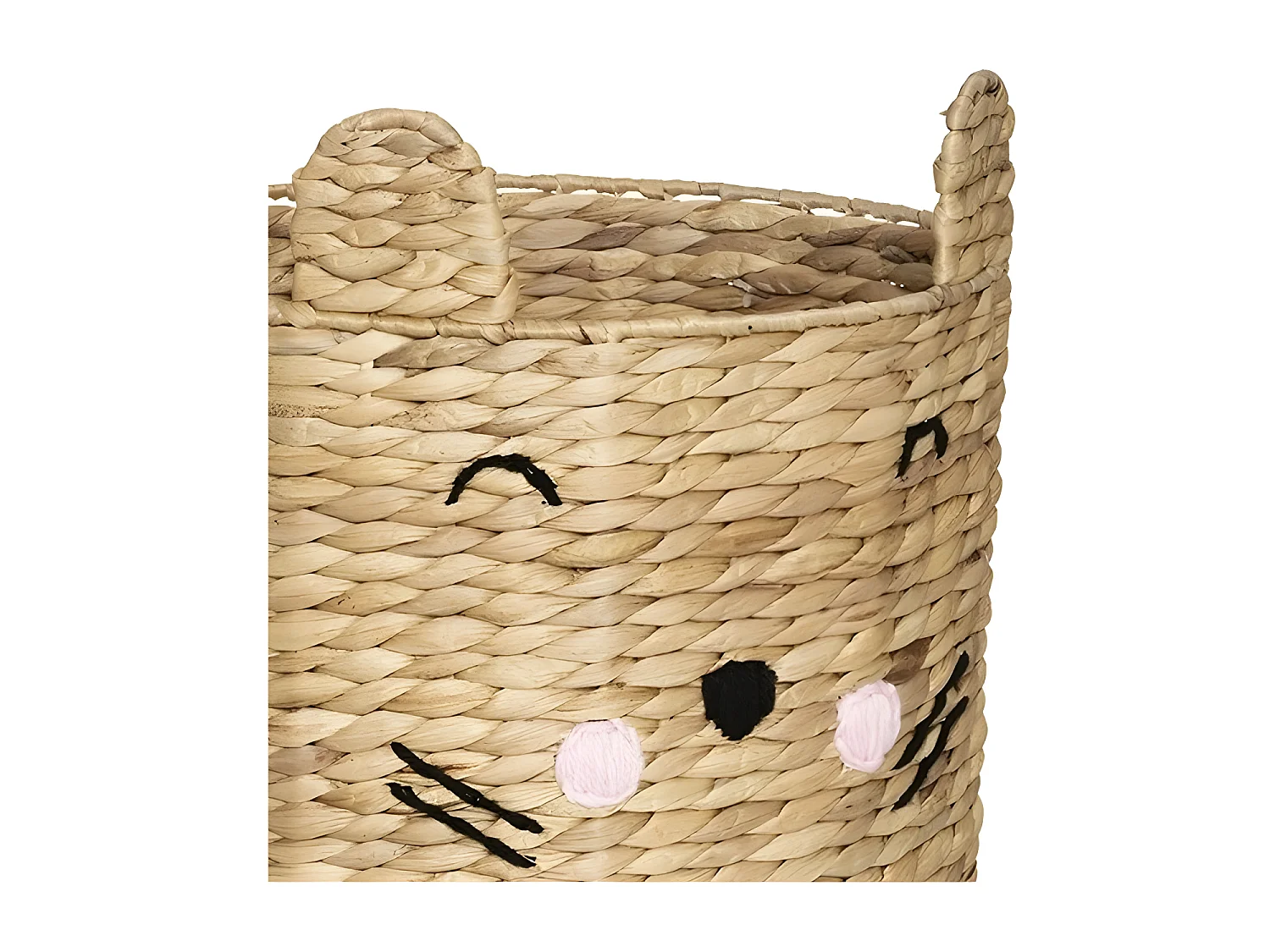 Panier de Rangement "Oreilles" 42cm Naturel