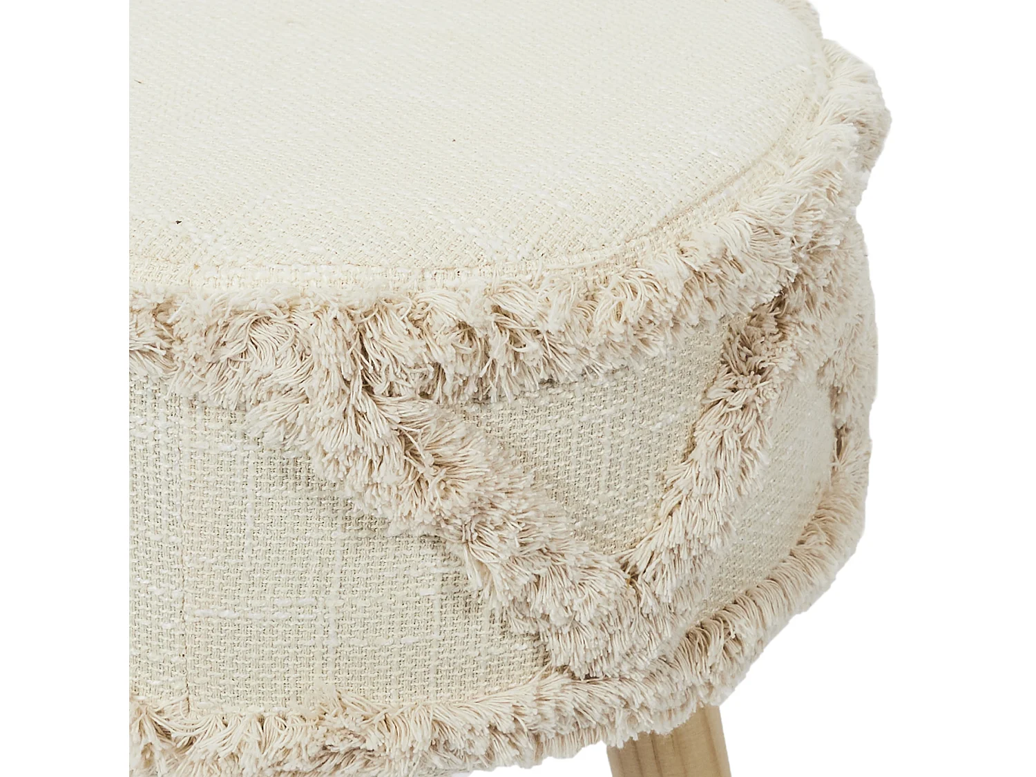 Tabouret Mirage Blanc, Marron