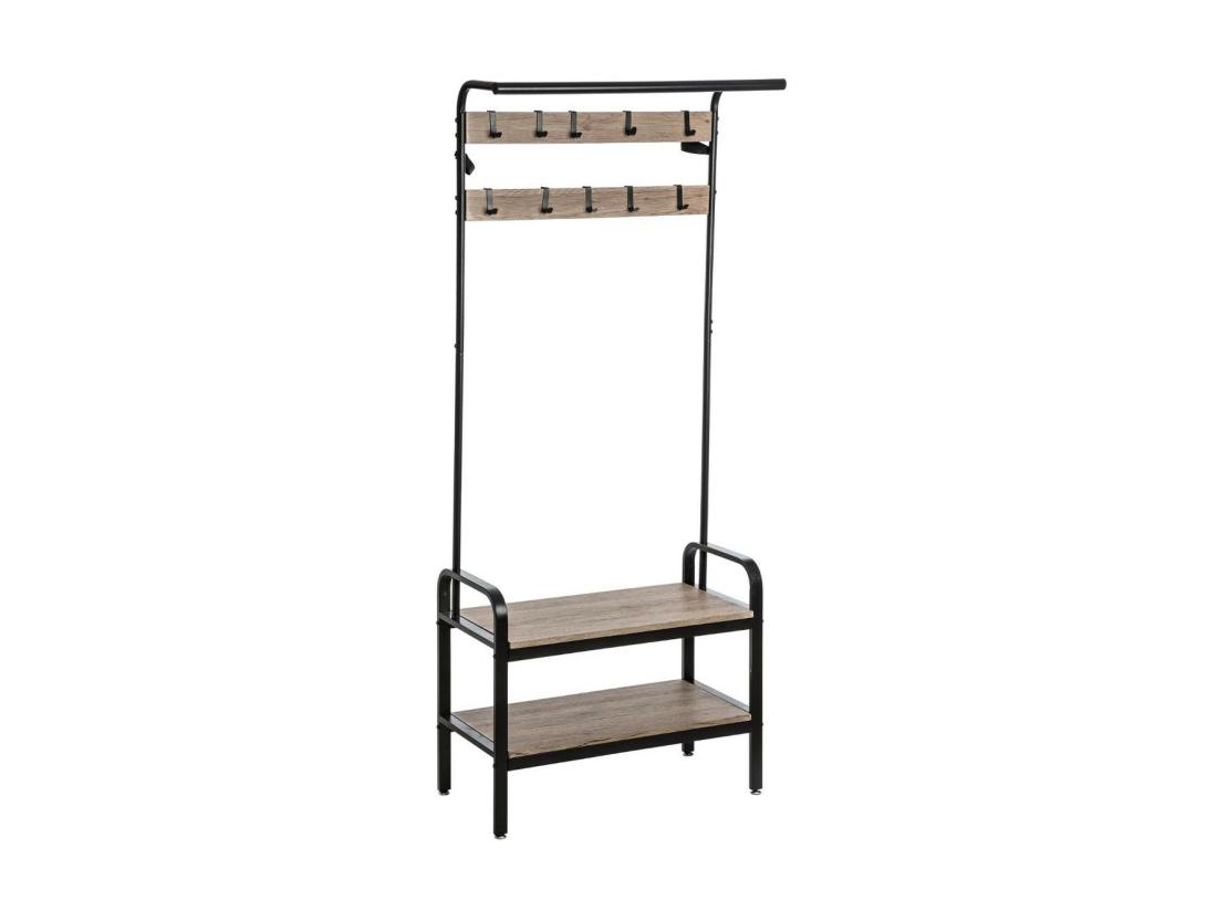 vente unique Meuble d'Entrée Vestiaire "Jano" 170cm Naturel