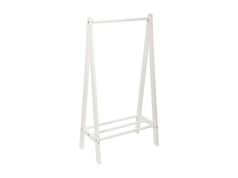 Portant pour enfant simple - hauteur 115 cm - Blanc