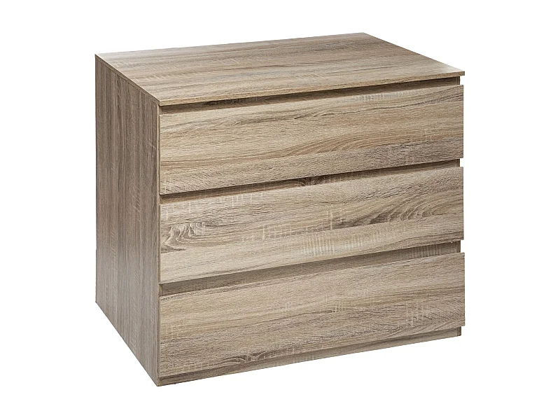 Commode de chambre 3 tiroirs - Bois