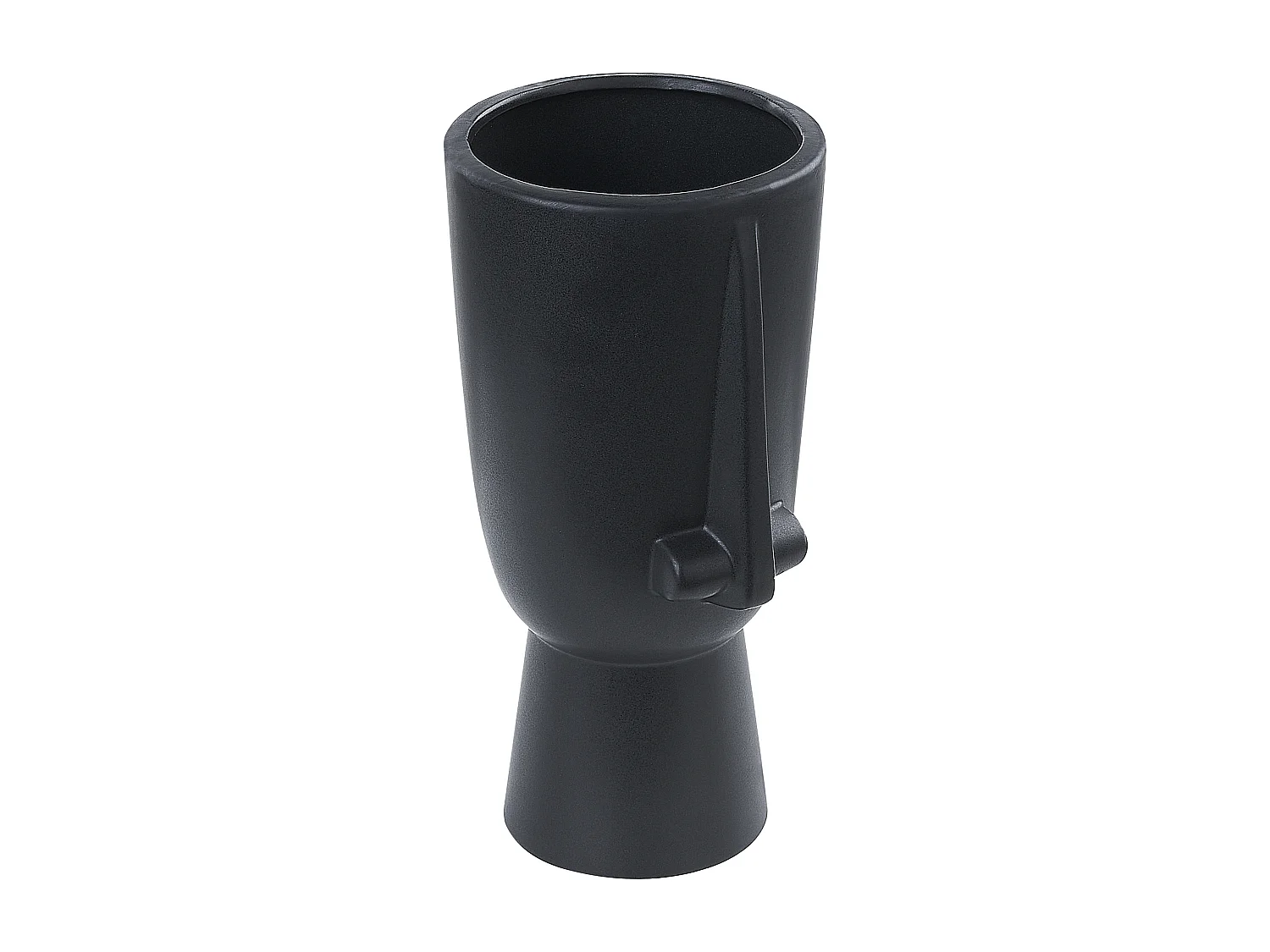 Vase à fleurs ARTEMIS Céramique 22 cm Noir