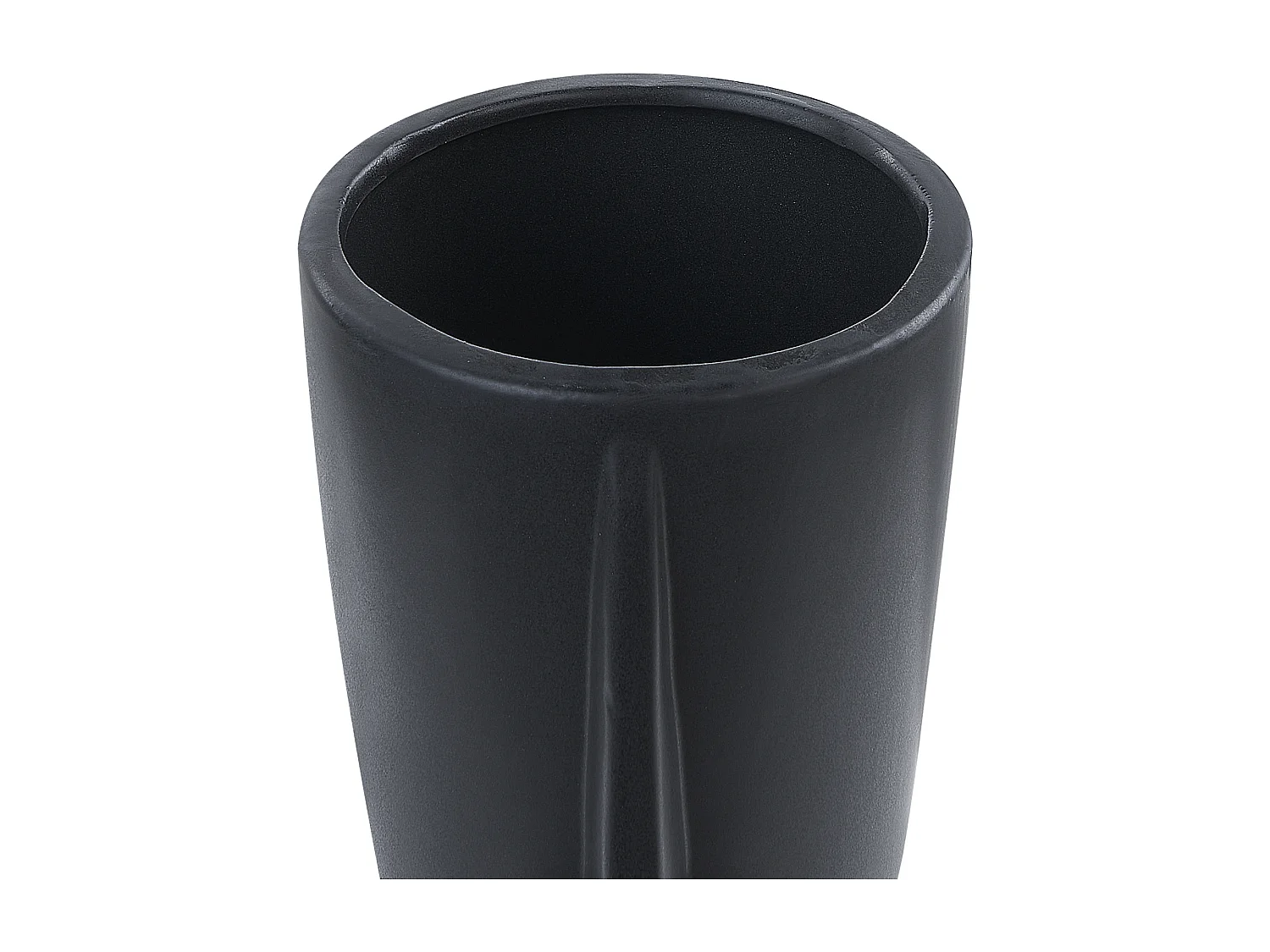 Vase à fleurs ARTEMIS Céramique 22 cm Noir