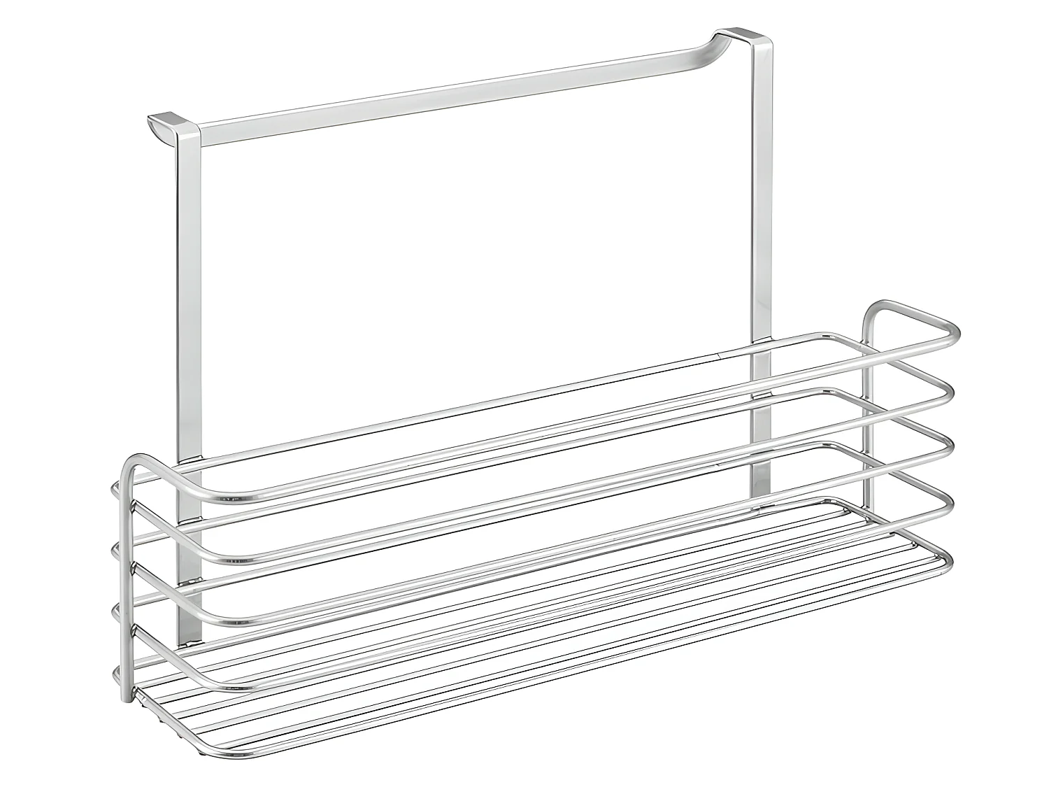 Panier Long Série GALILEO Metaltex. Finition Polytherm® Couleur Grise