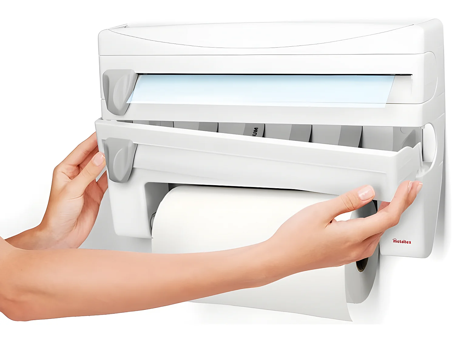 Roll'N'Roll-Spender Rotoli aus Plastica Metaltex