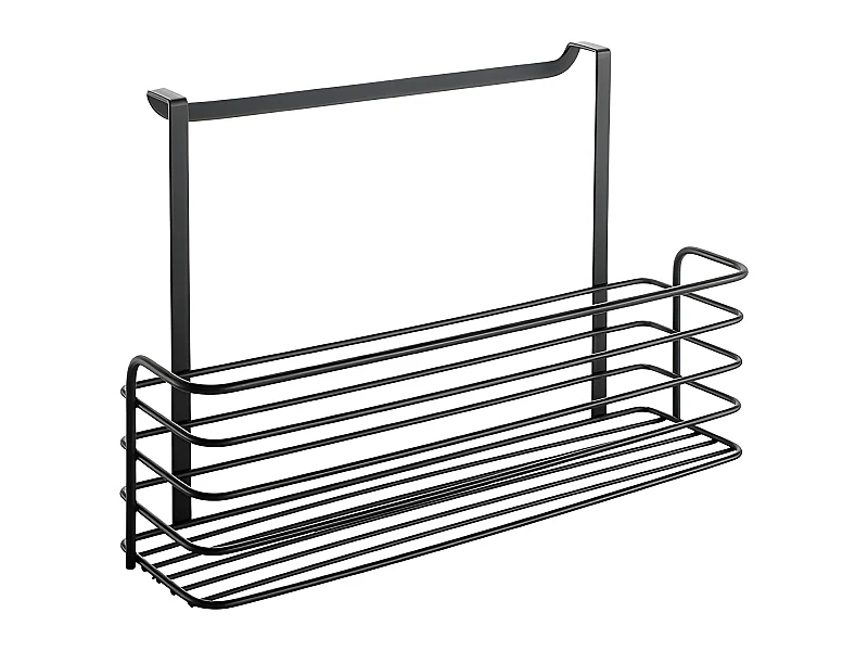 Panier Long Série GALILEO LAVA Metaltex. Finition Touch-Therm® Couleur Noir