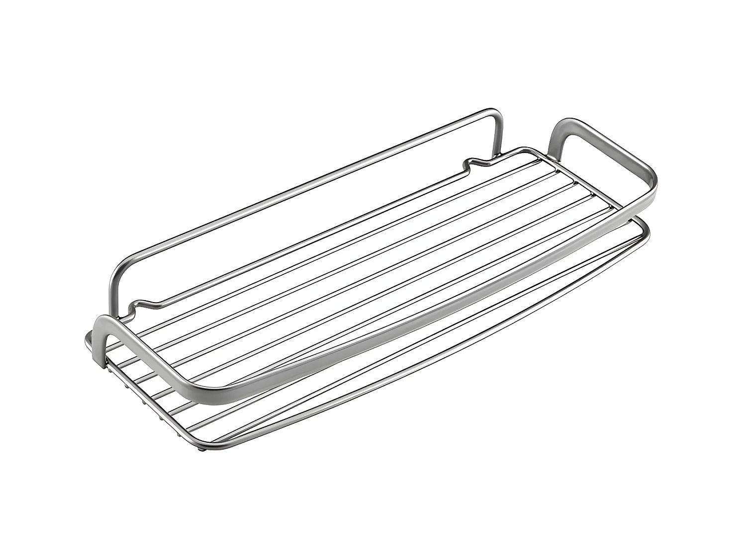 Étagère Basse Cuisine Série EUREKA de Metaltex. Finition Polytherm® Couleur Grise