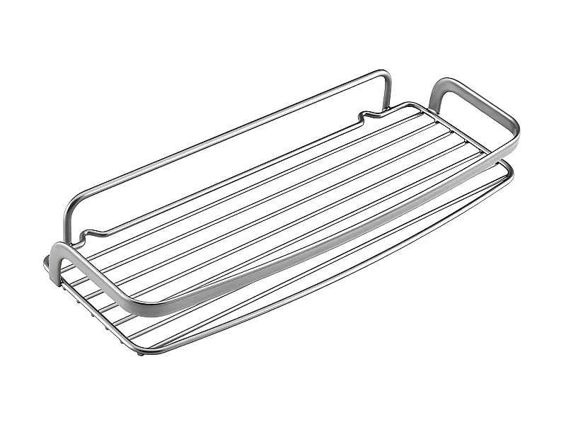 Étagère Basse Cuisine Série EUREKA de Metaltex. Finition Polytherm® Couleur Grise