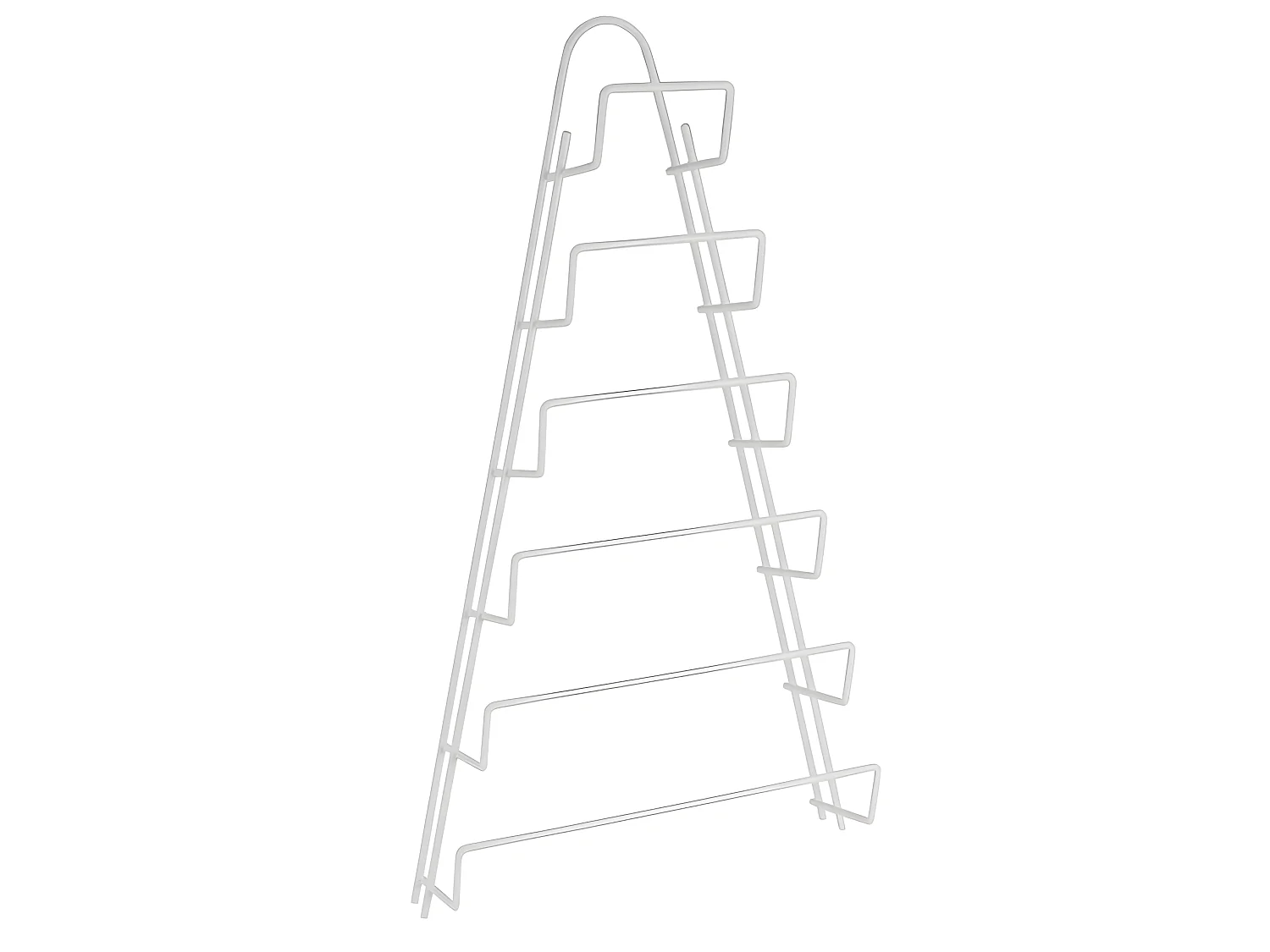 Porte-couvercles 5 Compartiments KIWI de Metaltex. Couleur Blanc