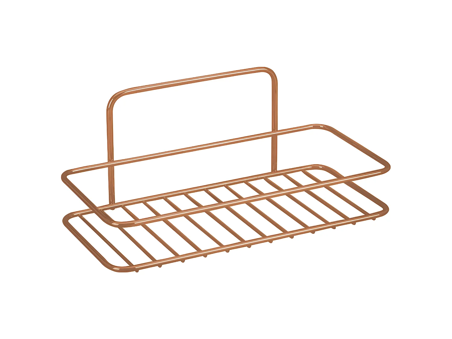 Étagère 1 Niveau Série REFLEX COPPER de Metaltex. Revêtement exclusif Polytherm® Copper