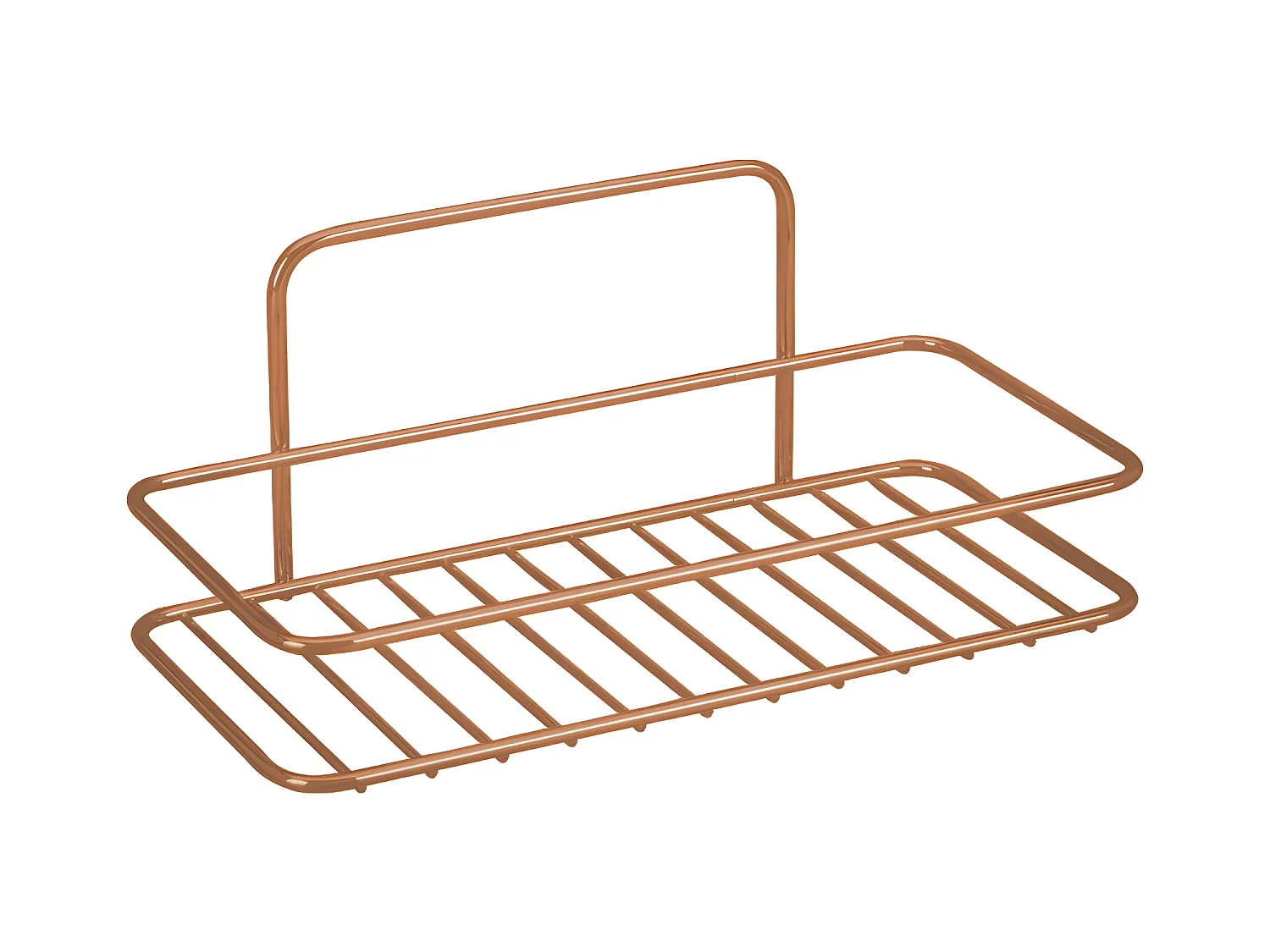 Estante 1 Nivel REFLEX COBRE Metaltex - Revestimiento Polytherm® Copper - Antioxidante - Fabricado en Italia